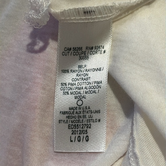 Ella Moss Women’s Large Sleeveless High/Low Striped Maxi Dress Underline Dress - Picture 8 of 8